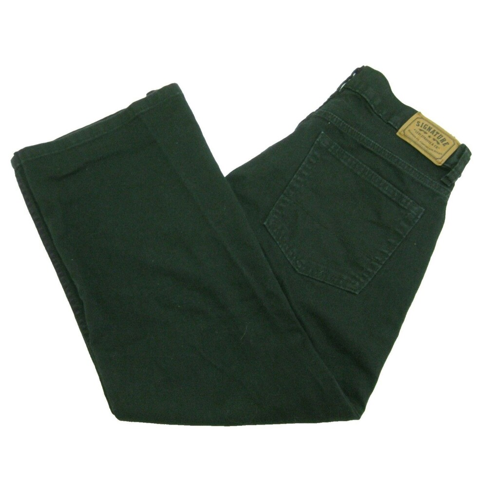 Levi's Black Jeans Mens Size 31x27 Signature Denim Pants 5 Pockets Straight Fit